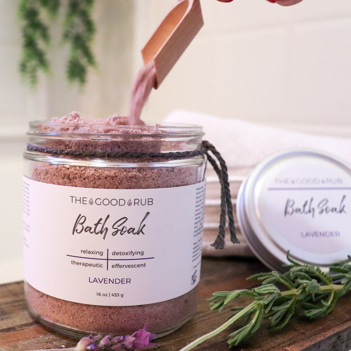 Bath Soak - Lavender - The Good Rub