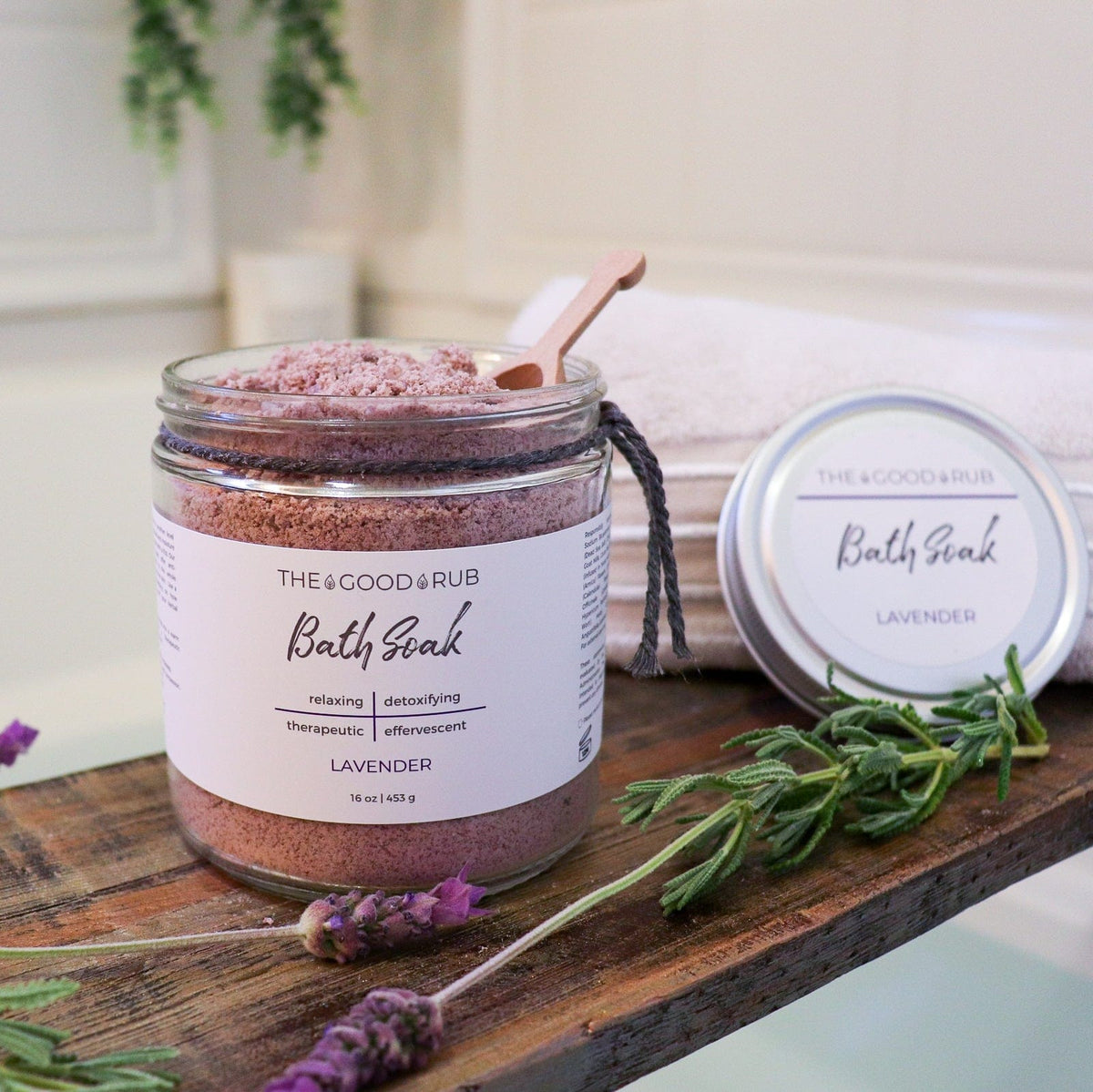 Bath Soak - Lavender - The Good Rub