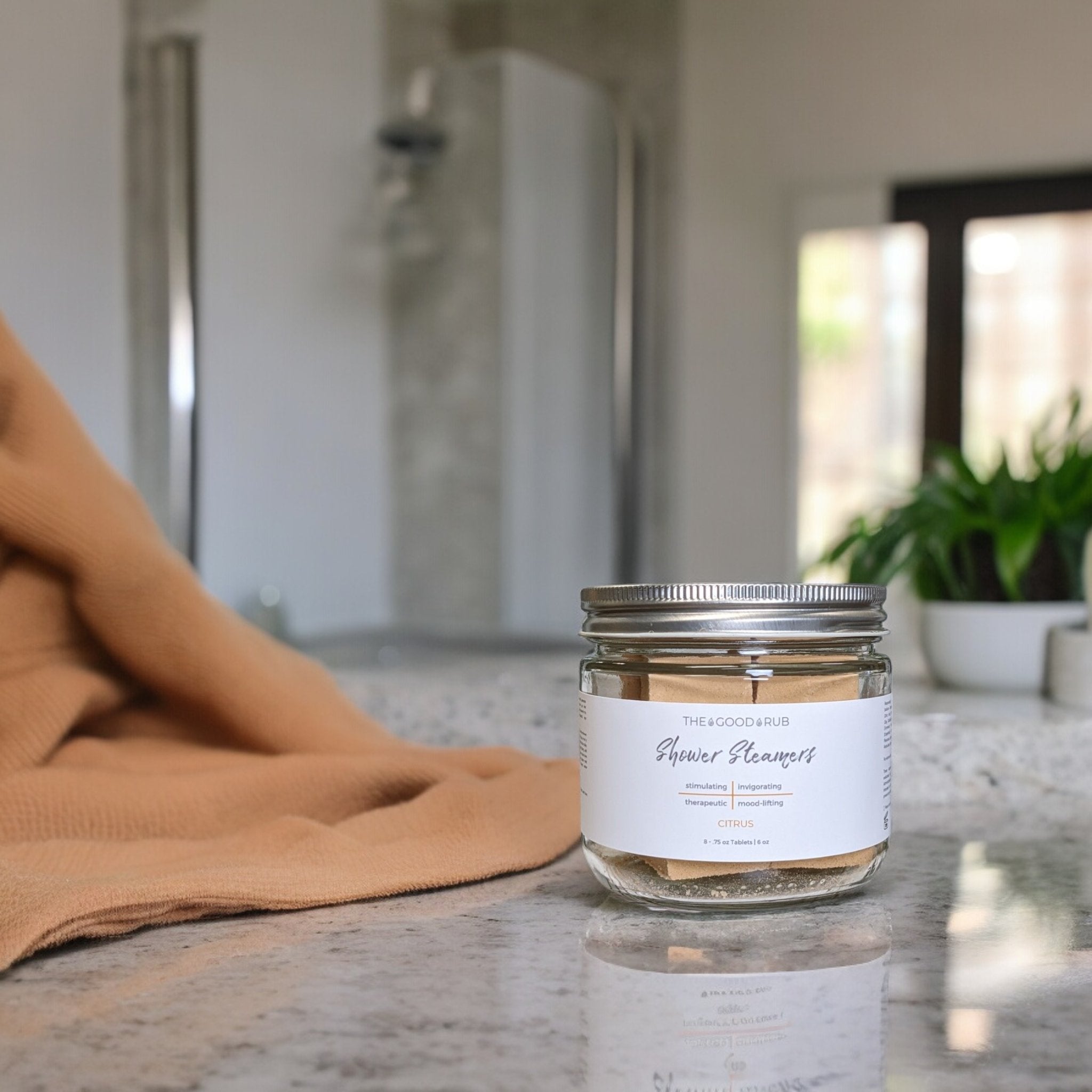 Citrus Shower Steamers - The Good Rub