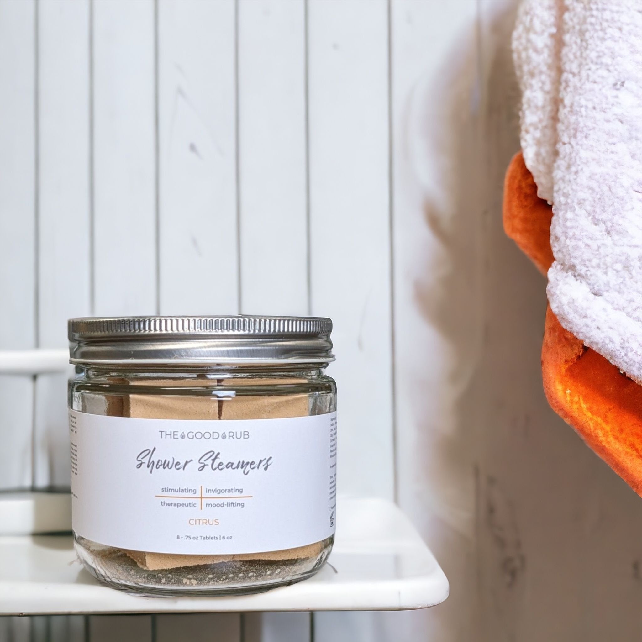 Citrus Shower Steamers - The Good Rub