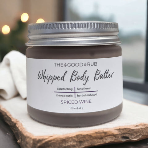 Spiced Wine Whipped Body Butter - The Good Rub