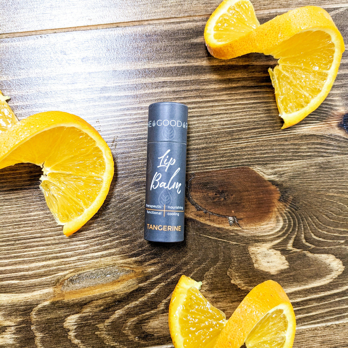 Tangerine Lip Balm | Hydrating Lip Balm | The Good Rub