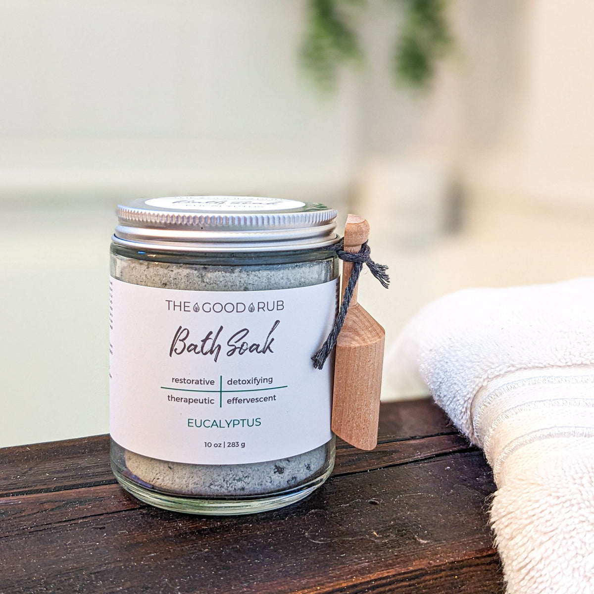 Eucalyptus Bath Soak | Organic Bath Soak | The Good Rub