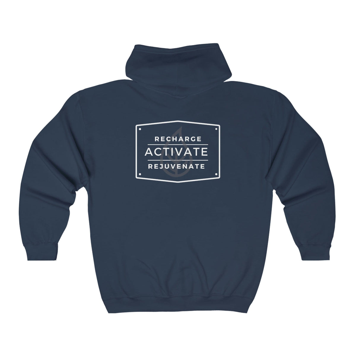 Activate Full Zip Hooded Sweatshirt - The Good Rub
