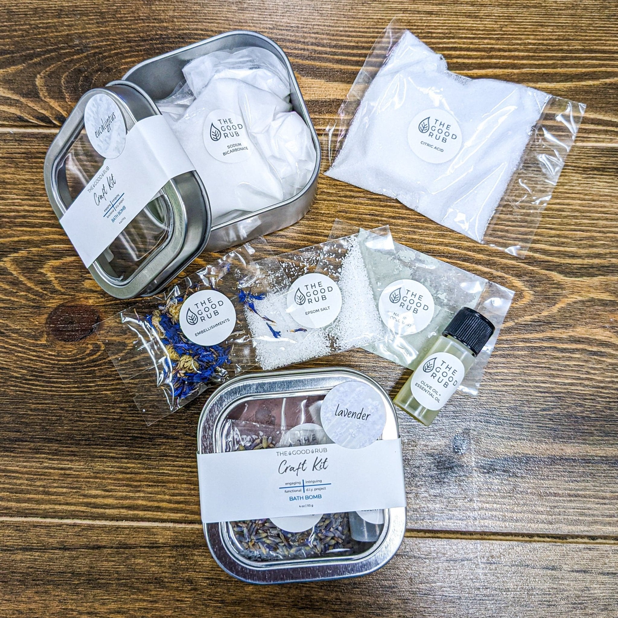 DIY Bath Bomb Kit - The Good Rub