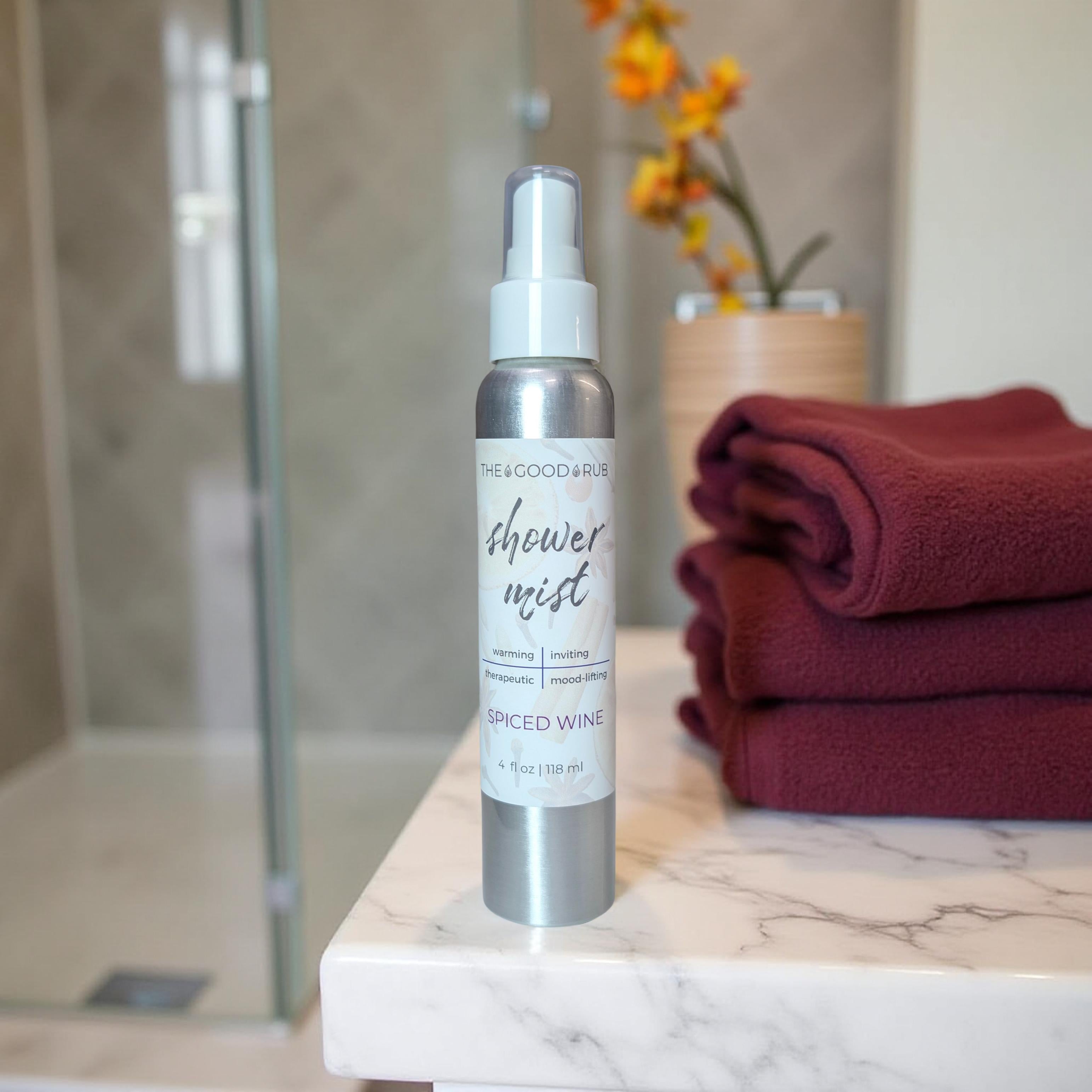 Therapeutic Shower Mist - Spiced Wine