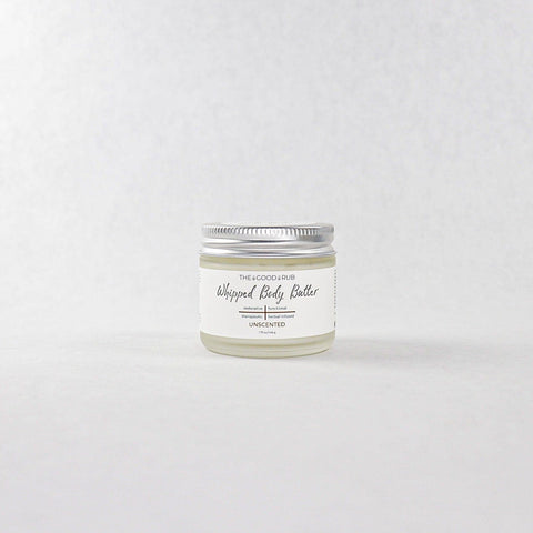 Unscented Whipped Body Butter | Unscented Body Butter | The Good Rub