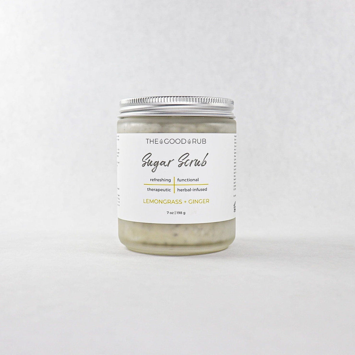 Lemongrass & Ginger Sugar Scrub | The Good Rub