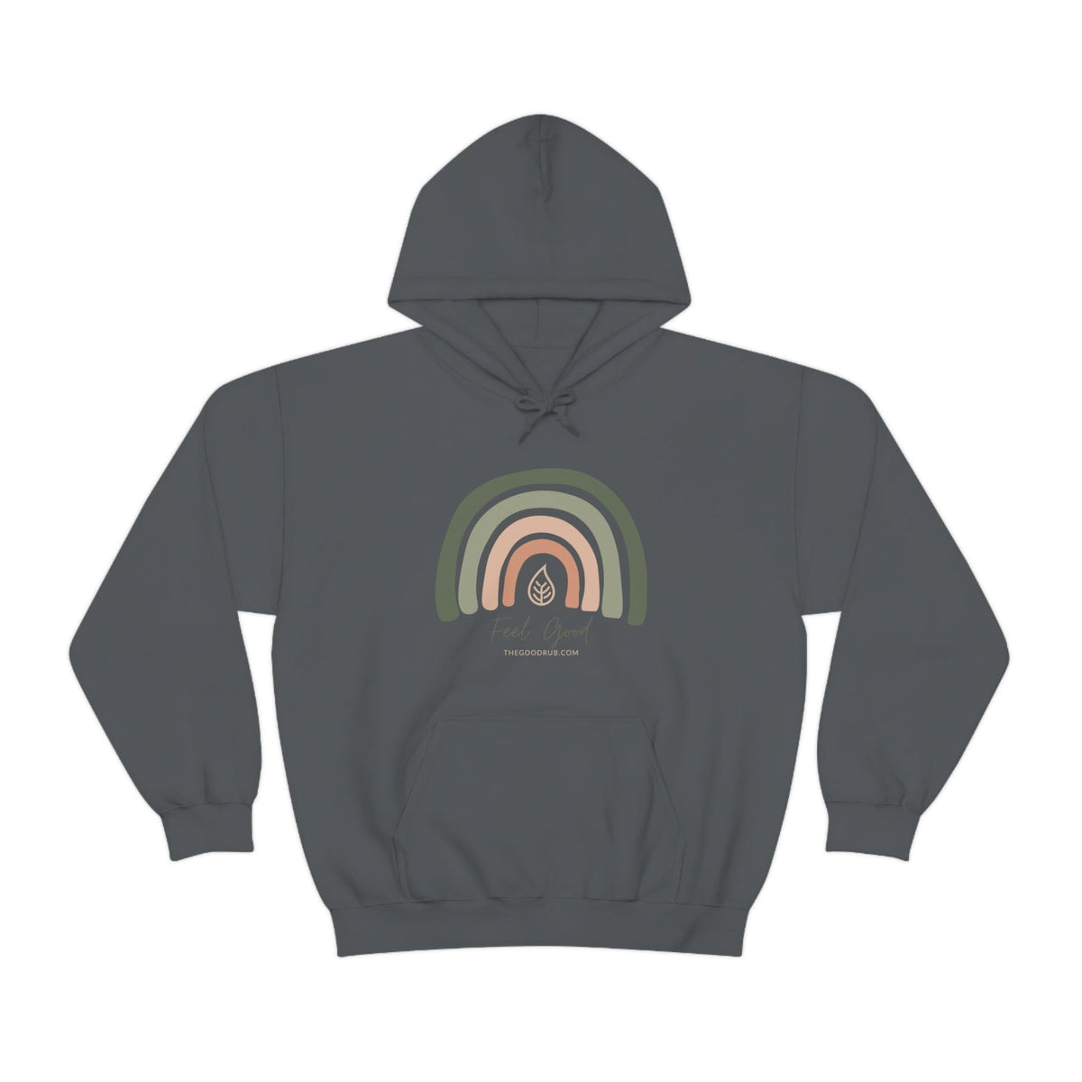 Feel Good Rainbow - Unisex Heavy Blend™ Hooded Sweatshirt